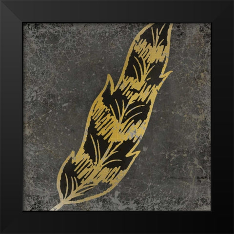 On Black 2 Black Modern Wood Framed Art Print by Allen, Kimberly