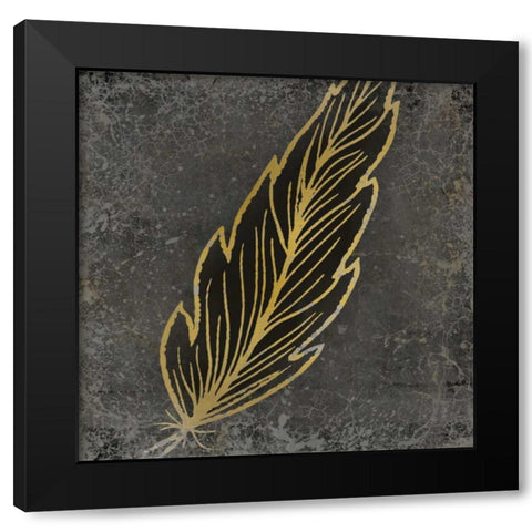 On Black 3 Black Modern Wood Framed Art Print with Double Matting by Allen, Kimberly