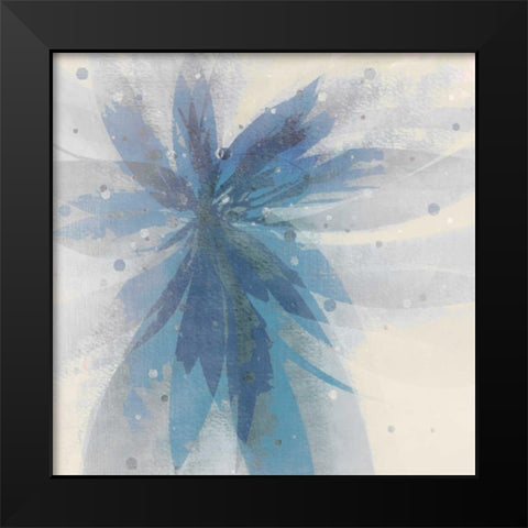 Glamour Indigo 1 Black Modern Wood Framed Art Print by Allen, Kimberly