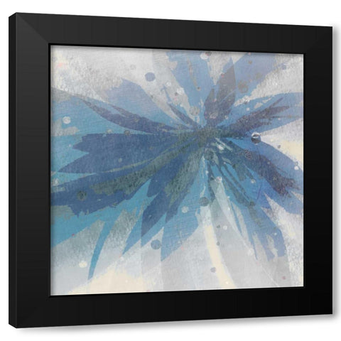 Glamour Indigo 2 Black Modern Wood Framed Art Print with Double Matting by Allen, Kimberly