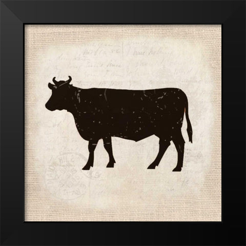 Country Day 1 Black Modern Wood Framed Art Print by Allen, Kimberly