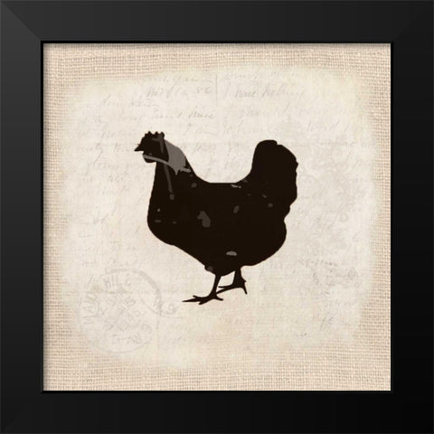 Country Day 3 Black Modern Wood Framed Art Print by Allen, Kimberly