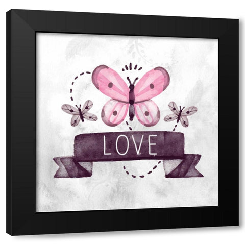 My Girl 2 Black Modern Wood Framed Art Print by Allen, Kimberly