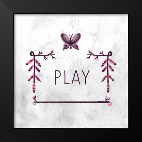 My Girl 3 Black Modern Wood Framed Art Print by Allen, Kimberly