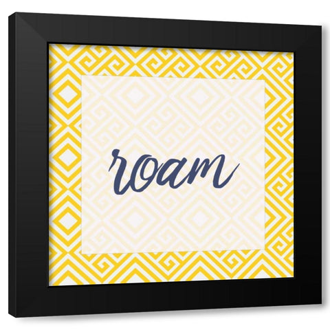 Escape 3 Black Modern Wood Framed Art Print by Allen, Kimberly