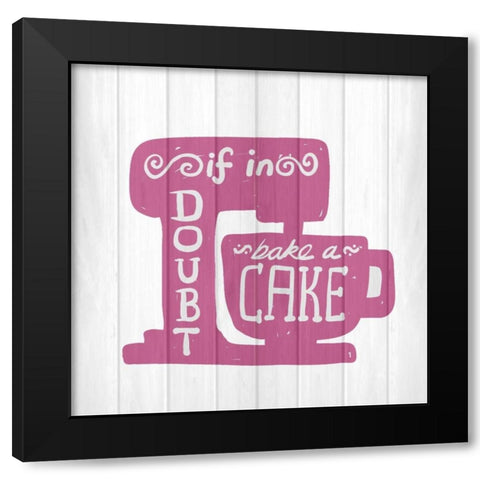Kitchen Life 2 Black Modern Wood Framed Art Print by Allen, Kimberly