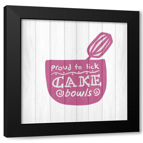 Kitchen Life 4 Black Modern Wood Framed Art Print with Double Matting by Allen, Kimberly