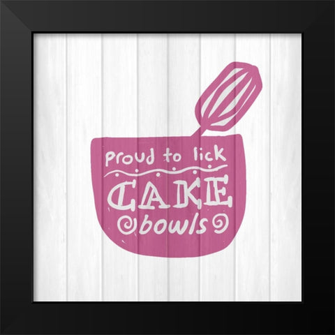 Kitchen Life 4 Black Modern Wood Framed Art Print by Allen, Kimberly