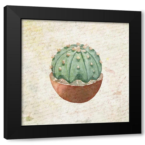 Desert Life 1 Black Modern Wood Framed Art Print by Allen, Kimberly