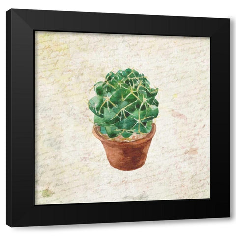 Desert Life 2 Black Modern Wood Framed Art Print by Allen, Kimberly