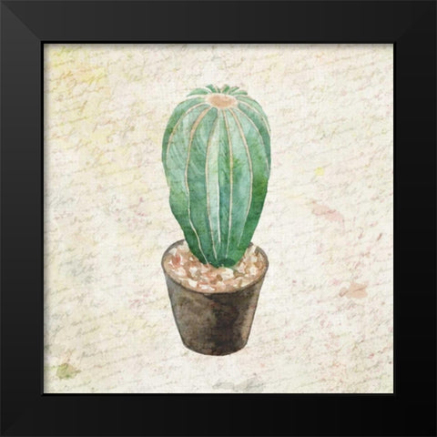 Desert Life 3 Black Modern Wood Framed Art Print by Allen, Kimberly