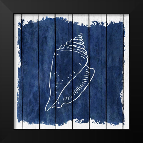 Coastal 1 Black Modern Wood Framed Art Print by Allen, Kimberly