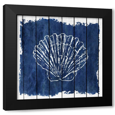 Coastal 2 Black Modern Wood Framed Art Print with Double Matting by Allen, Kimberly