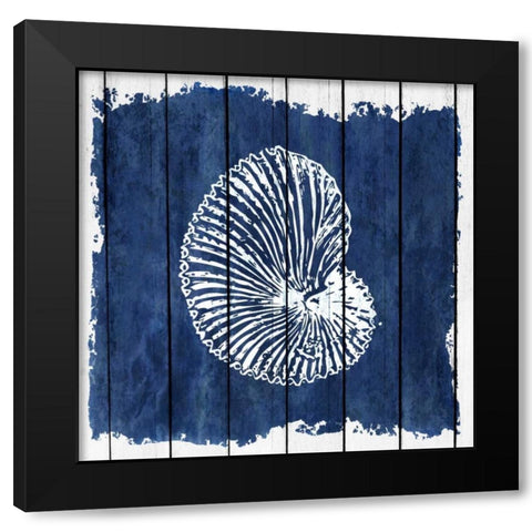 Coastal 3 Black Modern Wood Framed Art Print by Allen, Kimberly