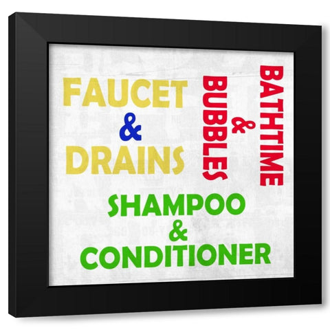 Fresh 2 Black Modern Wood Framed Art Print with Double Matting by Allen, Kimberly