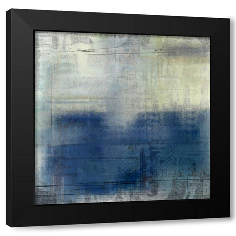 Urban Color Black Modern Wood Framed Art Print by Allen, Kimberly