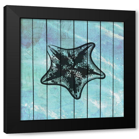 Sea Time 3 Black Modern Wood Framed Art Print with Double Matting by Allen, Kimberly