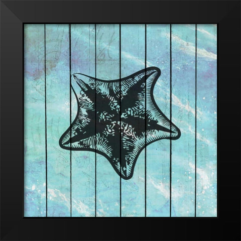 Sea Time 3 Black Modern Wood Framed Art Print by Allen, Kimberly