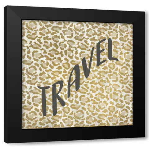 On Safari 2 Black Modern Wood Framed Art Print by Allen, Kimberly