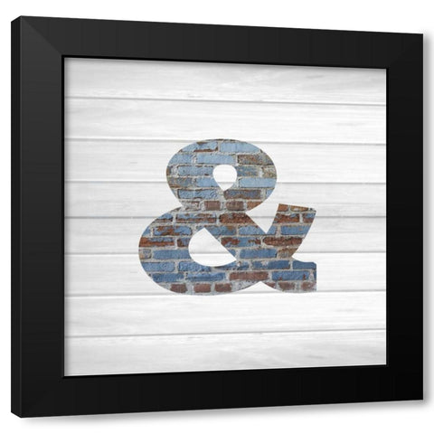 Eat Drink B Black Modern Wood Framed Art Print with Double Matting by Allen, Kimberly