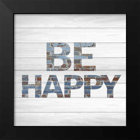 Eat Drink C Black Modern Wood Framed Art Print by Allen, Kimberly