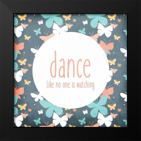 Be You 1 Black Modern Wood Framed Art Print by Allen, Kimberly