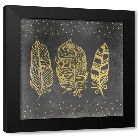 Adventure Awaits 2 Black Modern Wood Framed Art Print with Double Matting by Allen, Kimberly