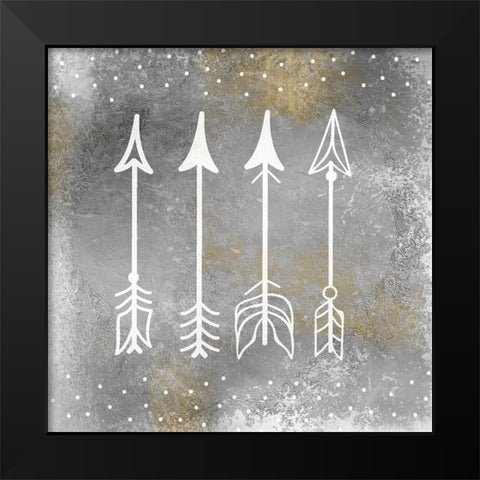 Explorer 1 Black Modern Wood Framed Art Print by Kimberly, Allen