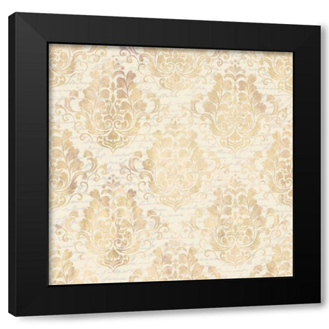 Vintage Black Modern Wood Framed Art Print by Allen, Kimberly