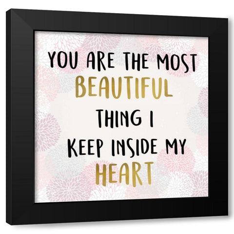 The Most Black Modern Wood Framed Art Print with Double Matting by Allen, Kimberly