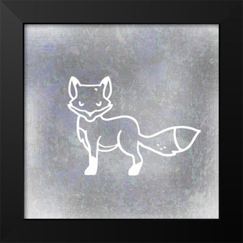 Silver Forest 2 Black Modern Wood Framed Art Print by Allen, Kimberly