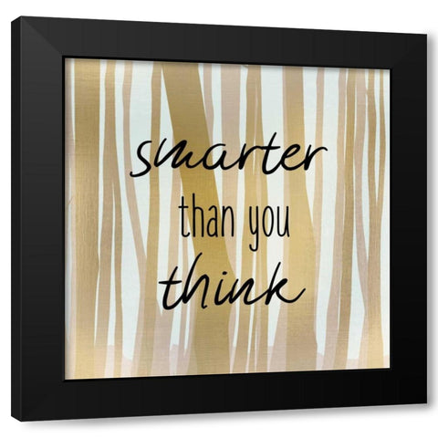 Brave 3 Black Modern Wood Framed Art Print by Allen, Kimberly
