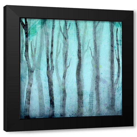 In the Trees Black Modern Wood Framed Art Print with Double Matting by Allen, Kimberly