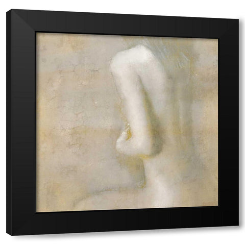 Golden Moments Black Modern Wood Framed Art Print with Double Matting by Allen, Kimberly
