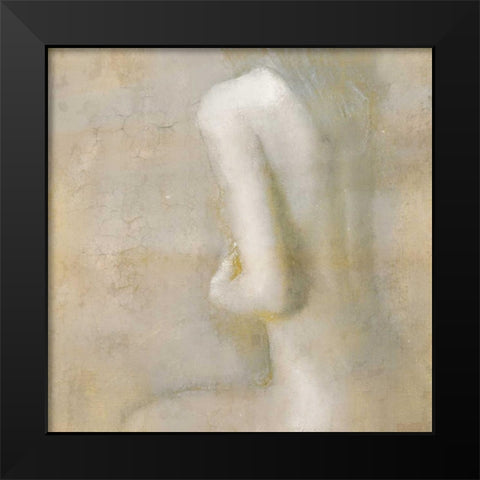 Golden Moments Black Modern Wood Framed Art Print by Allen, Kimberly
