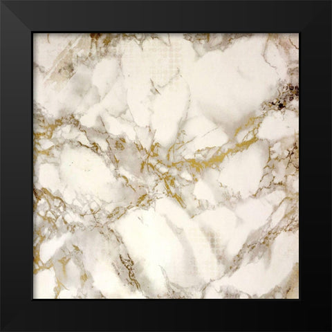 Rivers Black Modern Wood Framed Art Print by Kimberly, Allen