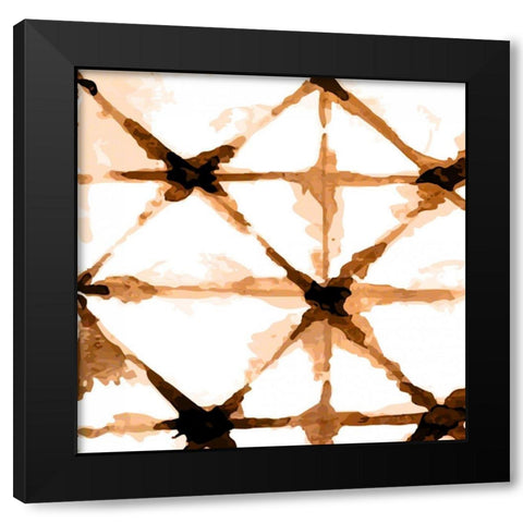 Copper Whites 2 Black Modern Wood Framed Art Print by Allen, Kimberly