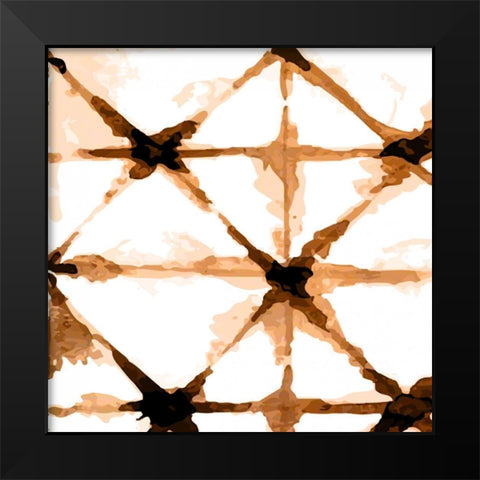 Copper Whites 2 Black Modern Wood Framed Art Print by Allen, Kimberly
