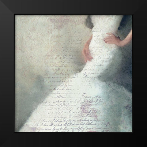 My Dreams Black Modern Wood Framed Art Print by Allen, Kimberly