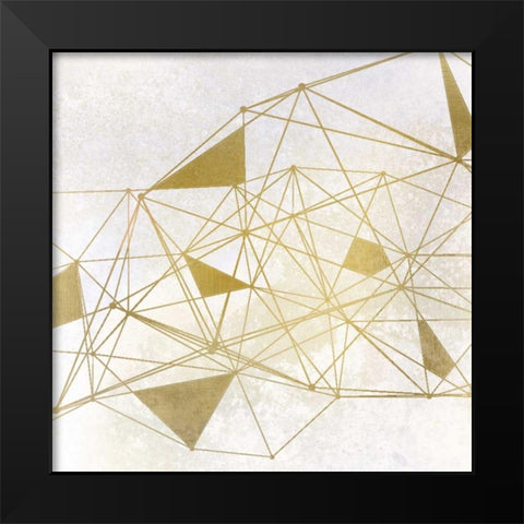 Shaping 1 Black Modern Wood Framed Art Print by Allen, Kimberly