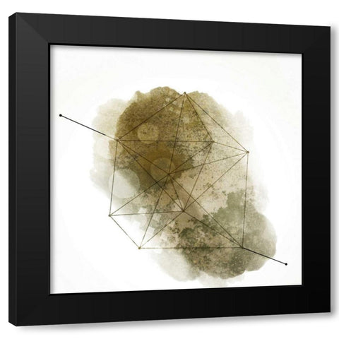 Wired 2 Black Modern Wood Framed Art Print with Double Matting by Allen, Kimberly