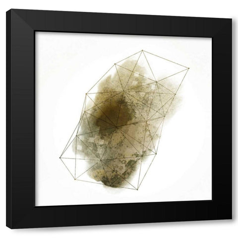 Wired 3 Black Modern Wood Framed Art Print with Double Matting by Allen, Kimberly
