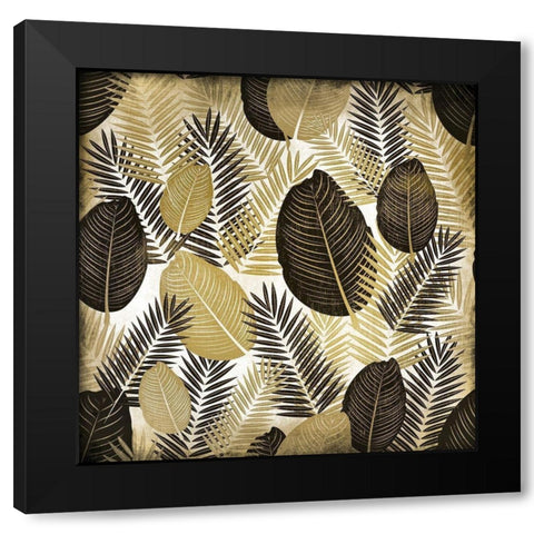 Tropics 1 Black Modern Wood Framed Art Print with Double Matting by Kimberly, Allen