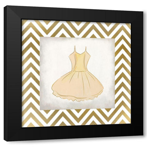 Little Dancer 3 Black Modern Wood Framed Art Print with Double Matting by Kimberly, Allen