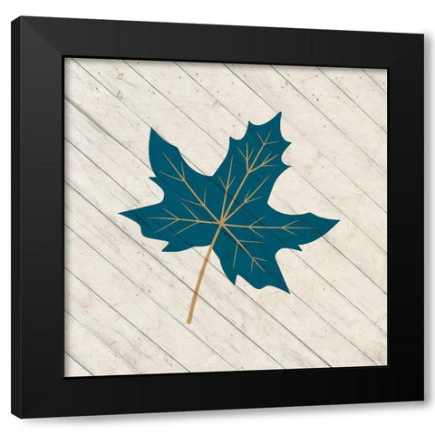 Autumn Falls 1 Black Modern Wood Framed Art Print with Double Matting by Kimberly, Allen