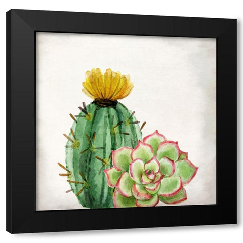In the Desert 2  Black Modern Wood Framed Art Print by Kimberly, Allen