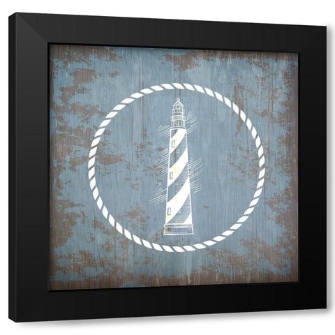 Sea Time 2 Black Modern Wood Framed Art Print by Kimberly, Allen