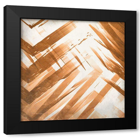Copper 2 Black Modern Wood Framed Art Print with Double Matting by Allen, Kimberly