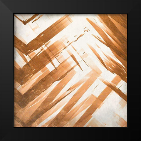 Copper 2 Black Modern Wood Framed Art Print by Allen, Kimberly