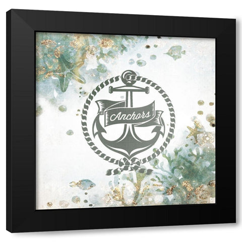 Voyager 2 Black Modern Wood Framed Art Print with Double Matting by Kimberly, Allen